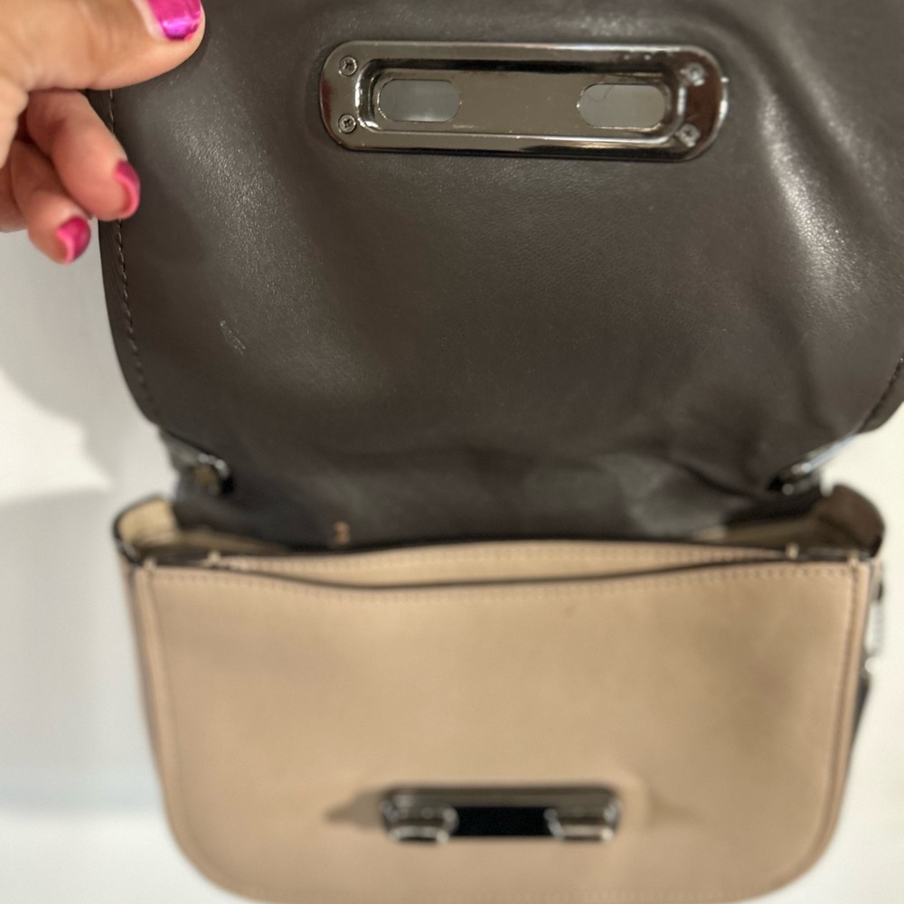 Coach Tan and Black Crossbody Bag - Picture 8 of 8